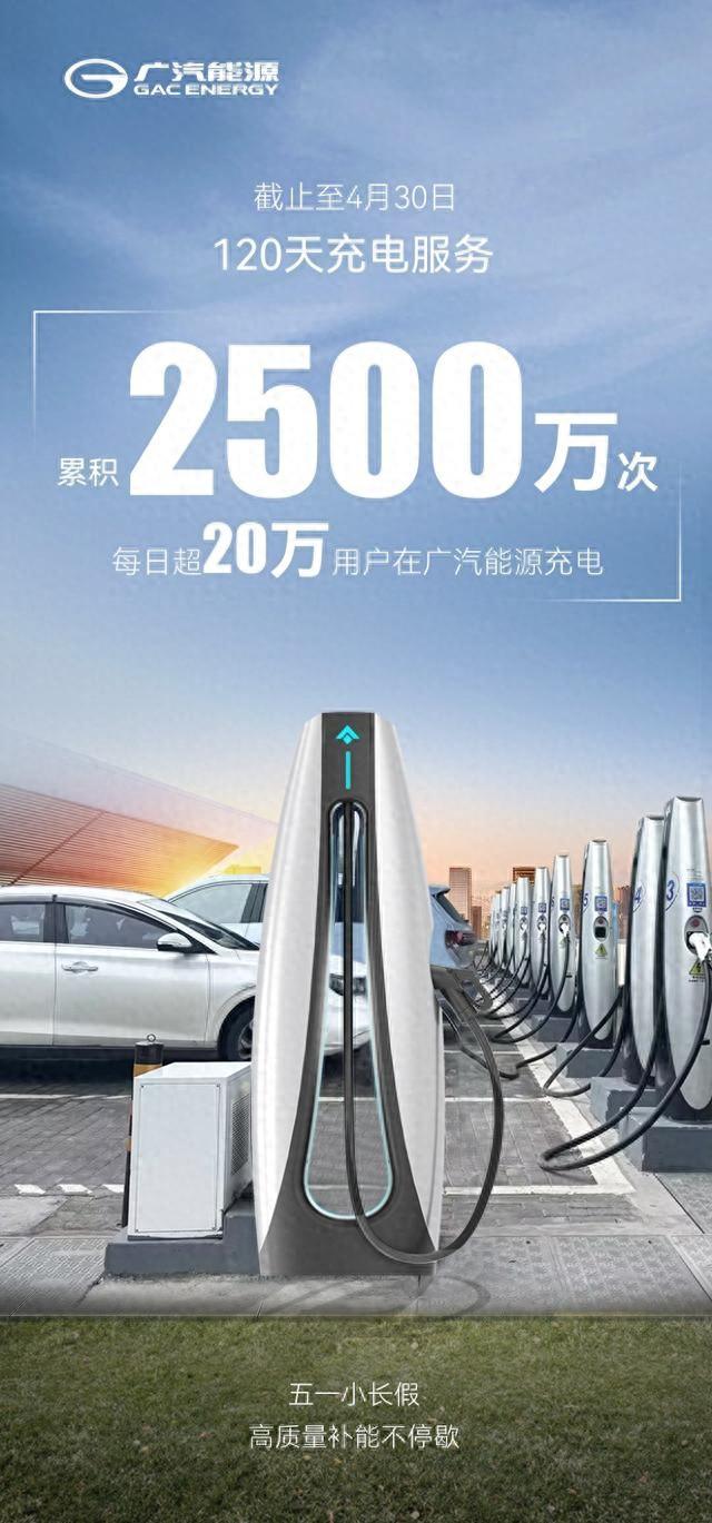 4個月充電服務(wù)超2500萬次,廣汽能源有什么過人之處?